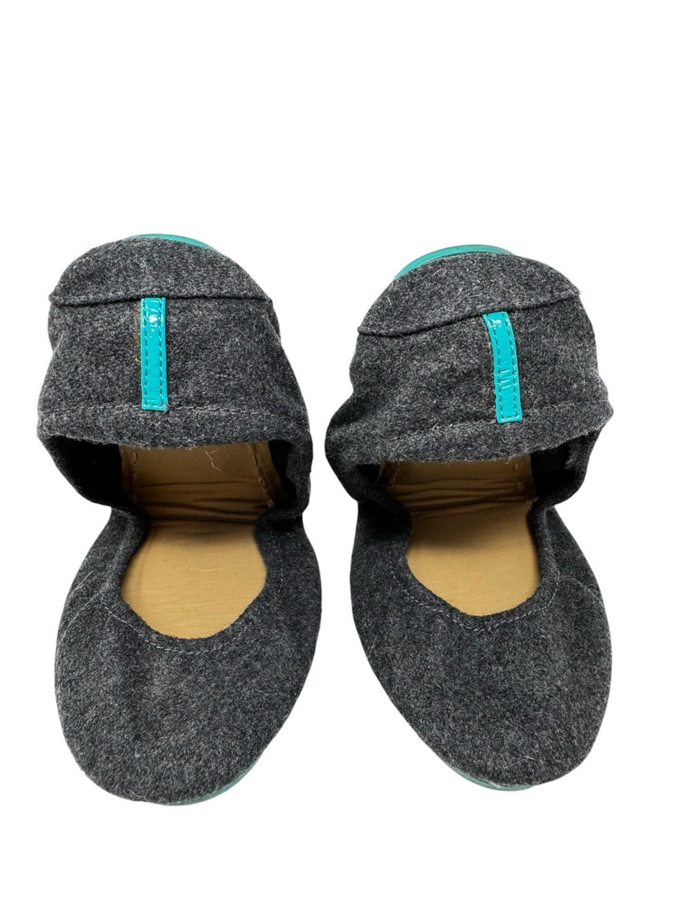 Tieks Greystone Vegan Wool Flats 9